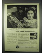 1947 RCA Electronic Metal Detector Ad - Stowaways - £14.73 GBP
