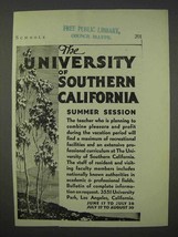 1935 University of Southern California Ad - Summer - £14.53 GBP