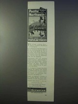 1934 Milwaukee Road Railroad Ad - Pacific Northwest - £14.54 GBP