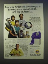 1986 NAPA Auto Parts Ad - Last Year Sold Two For Every - £14.78 GBP