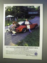 1985 NAPA Auto Parts Ad - Ain&#39;t No Fun Car Won&#39;t Run - £14.78 GBP