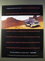 1998 Acura SLX Ad - Taking Deserted Road by Surprise - £14.76 GBP
