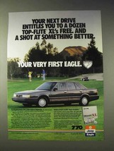 1988 Eagle Premier Car Ad - Next Drive Top-Flite Xl's - $18.49