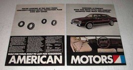 1980 AMC Concord Car Ad - Only Thing Does Not Cover - £13.82 GBP