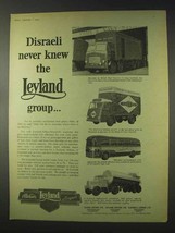 1959 Leyland Truck Ad - Octopus, Claymore, Tiger Cub + - £14.78 GBP