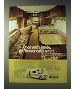 1976 Itasca Motor Home Ad - Never Call It a Mini - £14.78 GBP