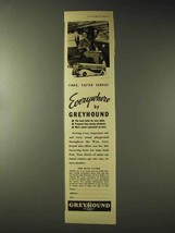 1937 Greyhound Bus Ad - Everywhere by Greyhound - £14.50 GBP
