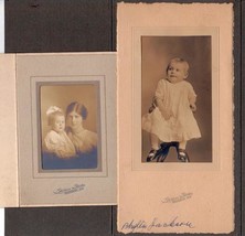 Gladys &amp; Phyllis Jackson (2) Cabinet Photos - Rochester, NH - £25.78 GBP