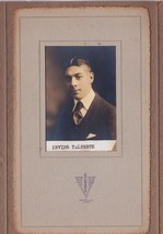 Irving Talberth Cabinet Photo Class of 1918 - Westbrook, Maine - £13.93 GBP