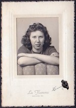 Virginia May Kittila - 1944 Lewiston Maine High School Graduation Photo - £13.97 GBP