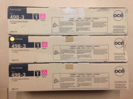 3pk Genuine Oce 498-3 Magenta Toner Cartridge for CM3521 - Same Day Shipping - $99.00