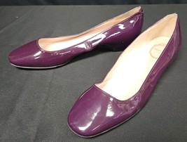 Emilio Pucci Purple Patent Leather Ballet Flats Size 37.5 US Size 7 - $44.95