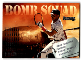 1995 Donruss Bomb Squad #4 Jose Canseco/Fred McGriff NM Near Mint - £2.67 GBP