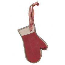  Wooden  33403 Red Mitten Ornament - £3.09 GBP