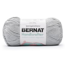 Bernat Handicrafter Cotton Yarn - Solids-Soft Gray - £18.96 GBP