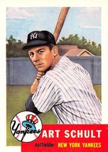 1991 Topps Archives #167 Art Schult 1953 New York Yankees - £0.75 GBP