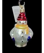 Christopher Radko Pee Wee Frosty Christmas Ornament 98-254-0 1998 Snowma... - $1,321.87 MXN
