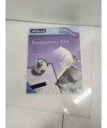 Apollo Laser Jet Printer and Copier Transparency Film, 50 Sheets (CG7060... - $22.28