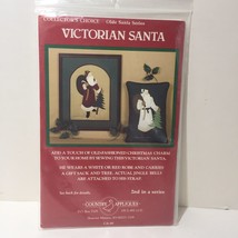 Victorian Santa Quilt Pattern Country Applique 16&quot; x 20&quot; 2nd in Series - £10.25 GBP