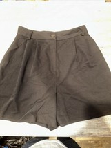 OPEN EDIT women&#39;s Shorts Size 8 black front pleats. NWOT. 16 - $14.84