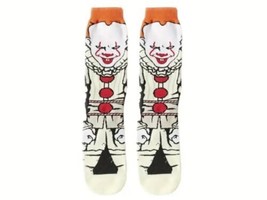 Pennywise IT Evil Clown Crew Socks Horror Movie Unisex Adult Scary Hallo... - $211.13 MXN