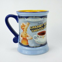 Warner Brothers Polar Express Creamy Hot Chocolate Embossed Mug Cup 10 o... - $13.98