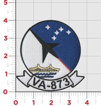 4&quot; NAVY VA-873 FIXED WING SQUADRON NAS ALAMEDA MILITARY EMBROIDERED PATCH - £23.44 GBP