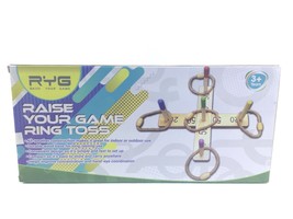 RYG Raise Your Game Wood Ring Toss Throwing Game Fun Indoor Outdoor Age 3+ Toy - £23.01 GBP