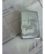 rare  Zippo has been to the Titanic wreck onboard  Mir 2 Deep dive Subme... - $181,606.52 MXN