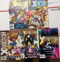 X-FACTOR lot (5) issues #115 #117 #119 #122 #123 (1995/1996) Marvel Comics FINE- - £7.93 GBP