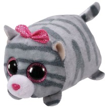 TY Beanie Boos Teeny Tys CASSIE the Cat Stackable Plush 4 Inch Mint w/ T... - $4.25