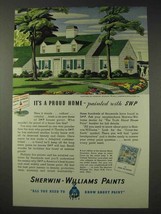 1937 Sherwin-Williams Paint Ad - It&#39;s a Proud Home - £14.78 GBP