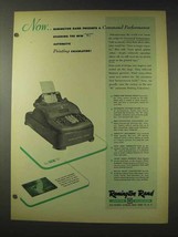 1948 Remington Rand 97 Automatic Printing Calculator Ad - $18.49