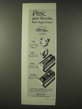 1948 Old Spice Mug, Stick, Lather,  Shaving Cream Ad - £14.45 GBP