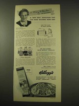 1949 Kellogg's Cereal Ad - Make Teaching More Fun - $18.49