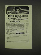 1949 Oster Stim-u-lax Junior Massage Instrument Ad - £14.87 GBP