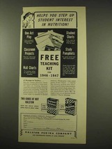 1949 Ralston &amp; Instant Ralston Cereal Ad - Student - £14.50 GBP
