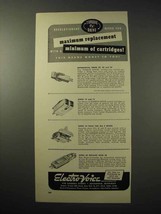 1950 Electro-Voice Cartridges Ad - Maximum Replacement - $18.49