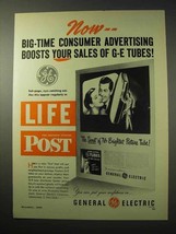 1950 General Electric Tubes Ad - Big-Time Advertising - £14.73 GBP