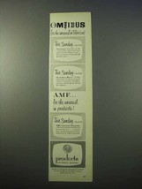 1953 AMF Bowling Automatic Pinsetter Ad - Omnibus - £14.65 GBP