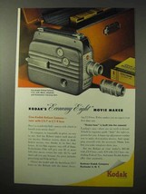 1950 Kodak Cine-Kodak Reliant Movie Camera Ad - $18.49