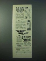 1953 Stanley Tools Ad - Folding Rule, Bit Gauge - £14.45 GBP