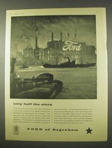 1954 Ford Car Ad - Only Half the Story - $18.49