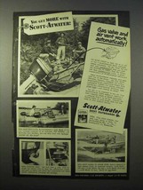 1951 Scott-Atwater Shift Outboard Motor Ad - Gas Valve - £14.55 GBP