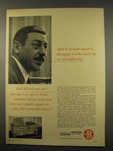 1956 Burroughs Microfilm Micro-Twin Recorder-Reader Ad - Honest - £14.45 GBP