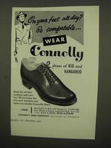 1954 Connolly #8600 Shoe Ad - On Your Feet All Day? - $18.49