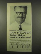 1956 Van Heusen Shirt Ad - 100 200 300 301 Oxford BD - £14.54 GBP