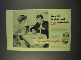 1955 Chivers Olde English Marmalade Ad - This is Real - £14.77 GBP