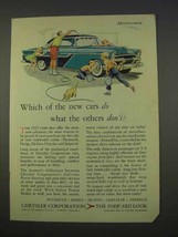1955 Chrysler Car Ad - Do What The Others Don&#39;t - £14.81 GBP