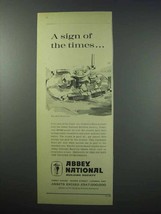1960 Abbey National Ad - A Sign Of The Times - £14.78 GBP